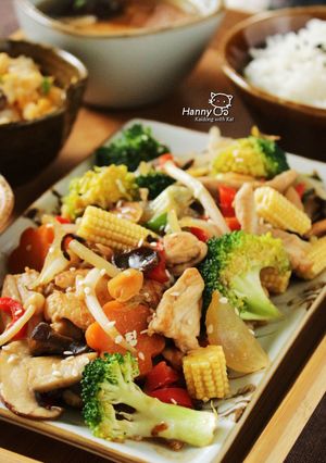 ♥開動with Kat♥ 什錦菜 的食譜成品照片