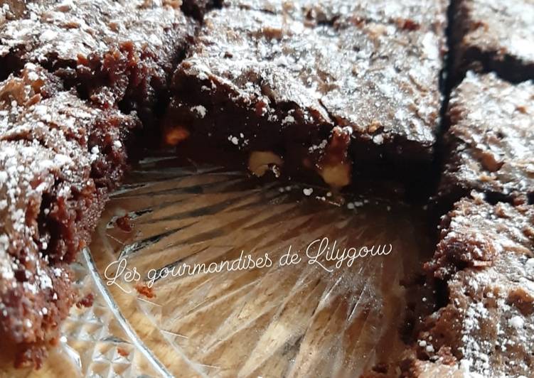 Brownie aux noix