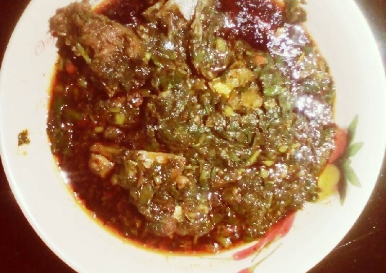 Recipe of Homemade Afang Soup | So Yummy Food Recipe From My Kitchen