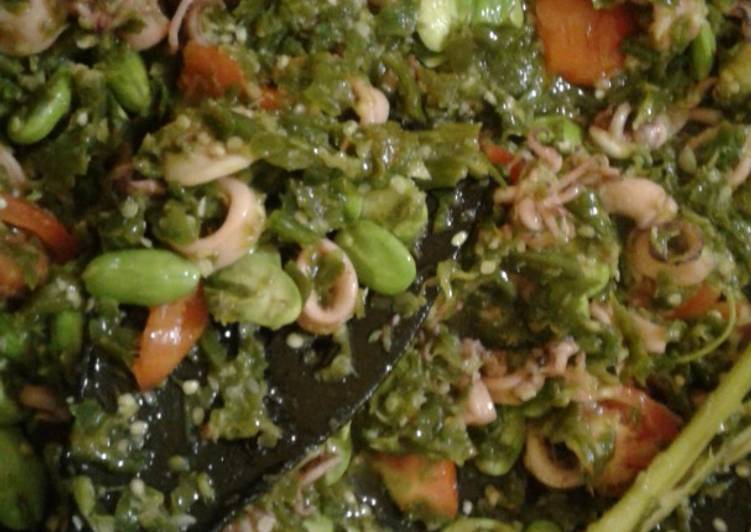 Resep Cumi pete cabe ijo, Bikin Ngiler