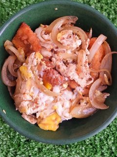 Foto resep Chicken katsu donburi gampang buatnya! ❤️