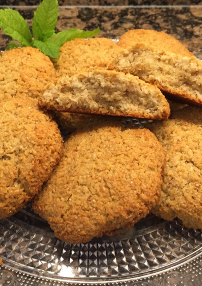 Una foto de Galletas de avena, leche condensada y coco