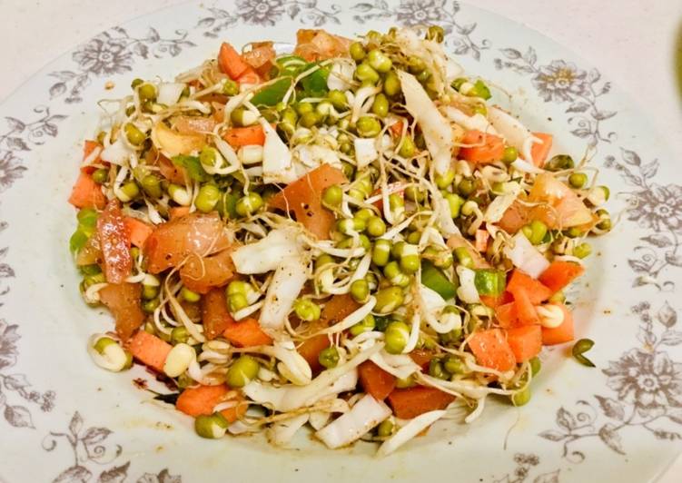 Recipe of Speedy Salad (sprouts salad)