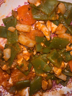 Una foto de Judías verdes salteadas con tomate frito