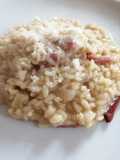 Gorgonzola, Pear, and Speck Risotto
