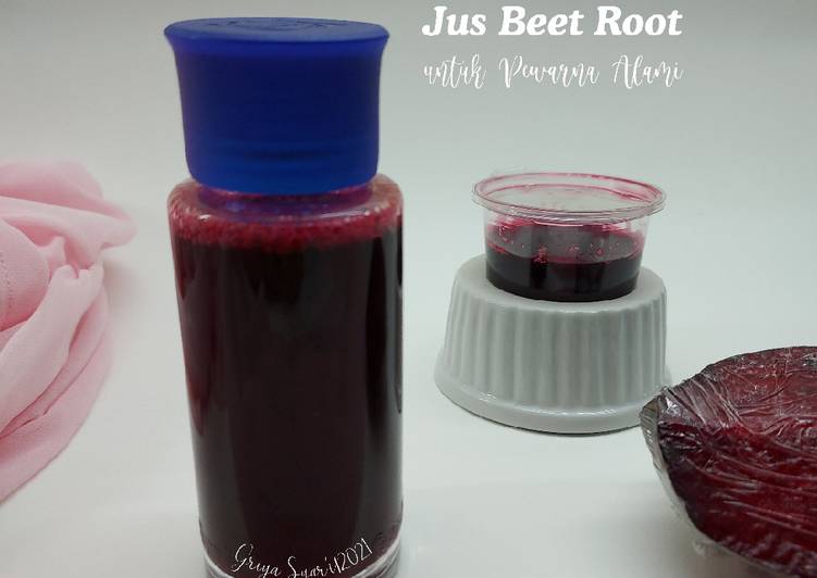 Jus Beet Root untuk Pewarna Alami