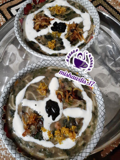 عکسی از دستور آش رشته نذری🥣🖤🖤🖤