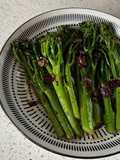 Tenderstem broccoli with garlic and soy sauce