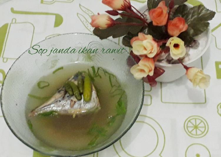 Sop janda ikan rawit