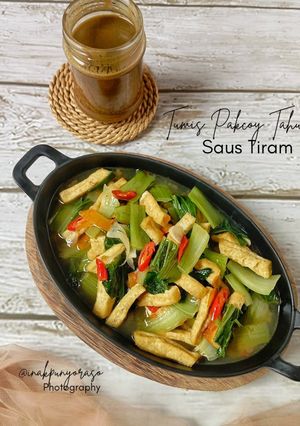 Foto resep Tumis Pakcoy Tahu Saus Tiram