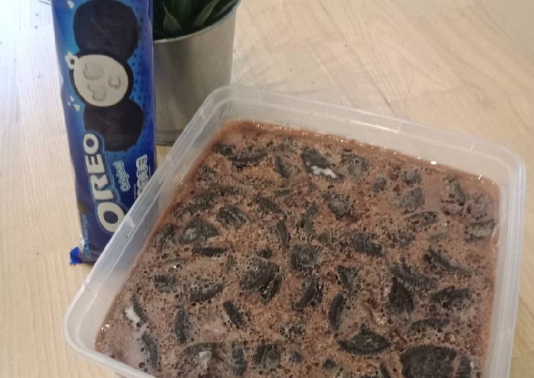 Resep Puding Coklat Oreo ?, Enak