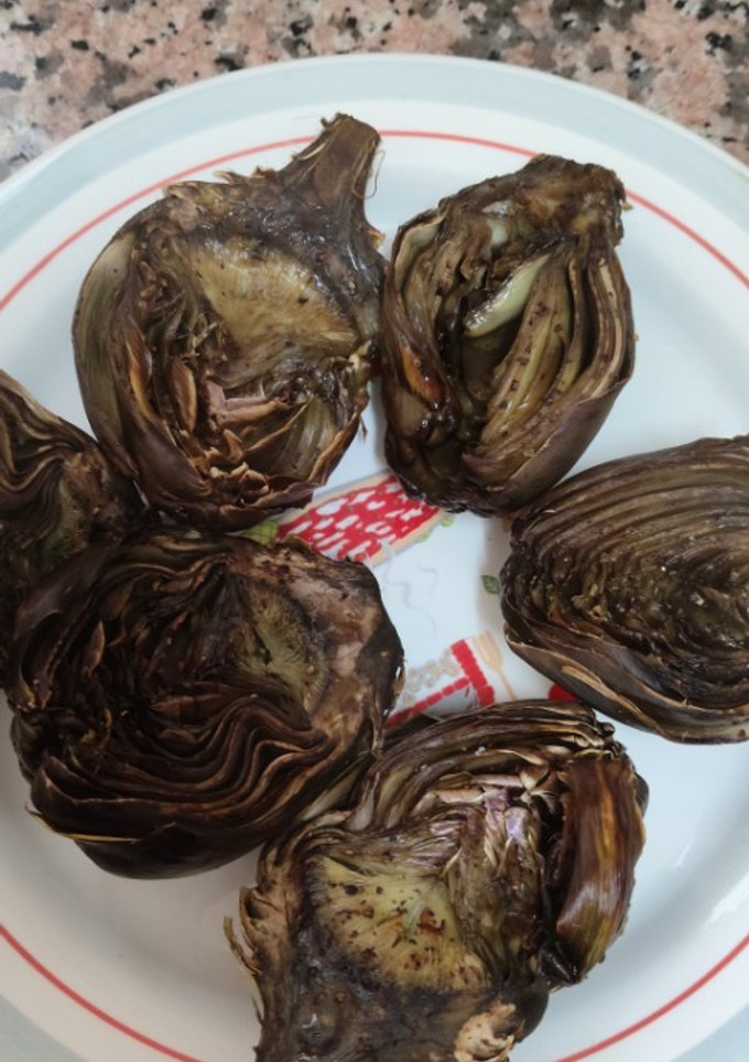 Una foto de Alcachofas Air Fryer