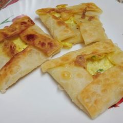 A picture of Mughlai Paratha.