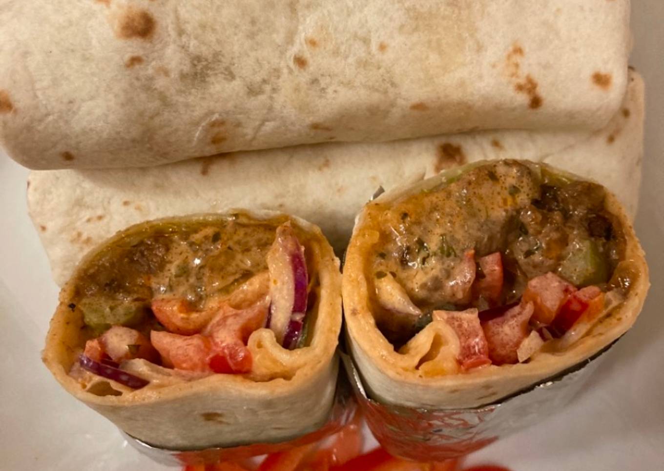 Doner ala Rumahan/Beef Wrap