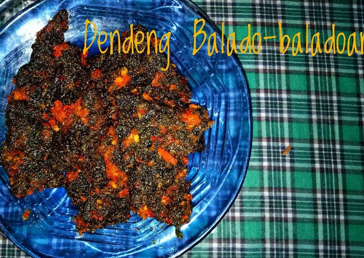 Dendeng Balado-baladoan