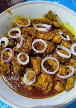 গোলবাড়ি স্টাইলে চিকেন কষা রেসিপি (golbari style e chicken kosha recipe in Bengali) রেসিপির প্রধান ছবি