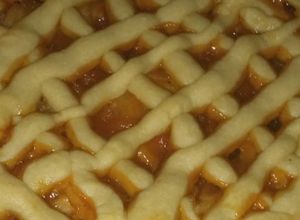 Una foto de Kuchen de manzana