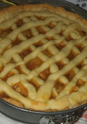 Una foto de Kuchen de manzana
