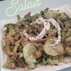 A picture of Veggie Mint Salad.
