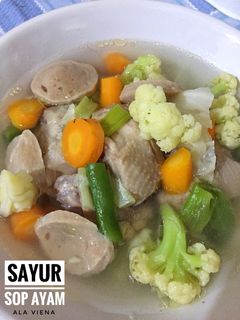 Foto resep Sayur Sop Ayam