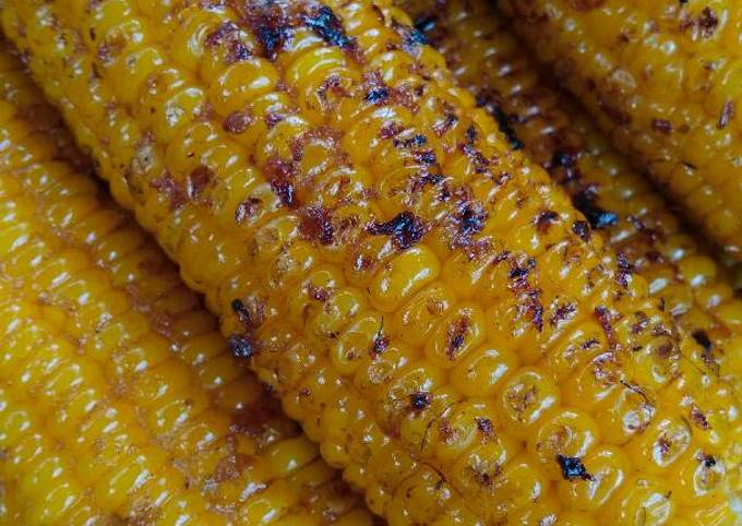 Resep Jagung Bakar Pedas Manis Oleh Riri Cookpad