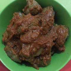 A picture of Ati Ayam bumbu bali 💕.