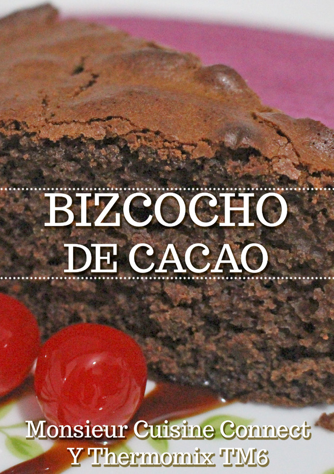 Una foto de Bizcocho de cacao en Monsieur Cuisine