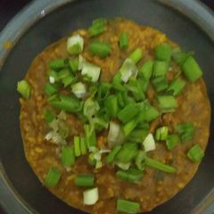 A picture of Palak Khichdi.