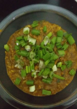 A picture of Palak Khichdi.