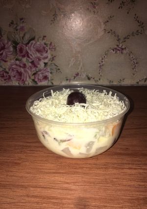 Foto resep Creamy fruit salad