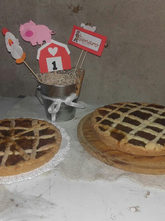 Una foto de Pasta Flora De Dulce De Batata con Chocolate