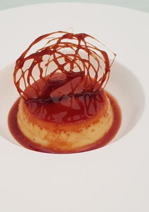 Foto resep Baked Flan