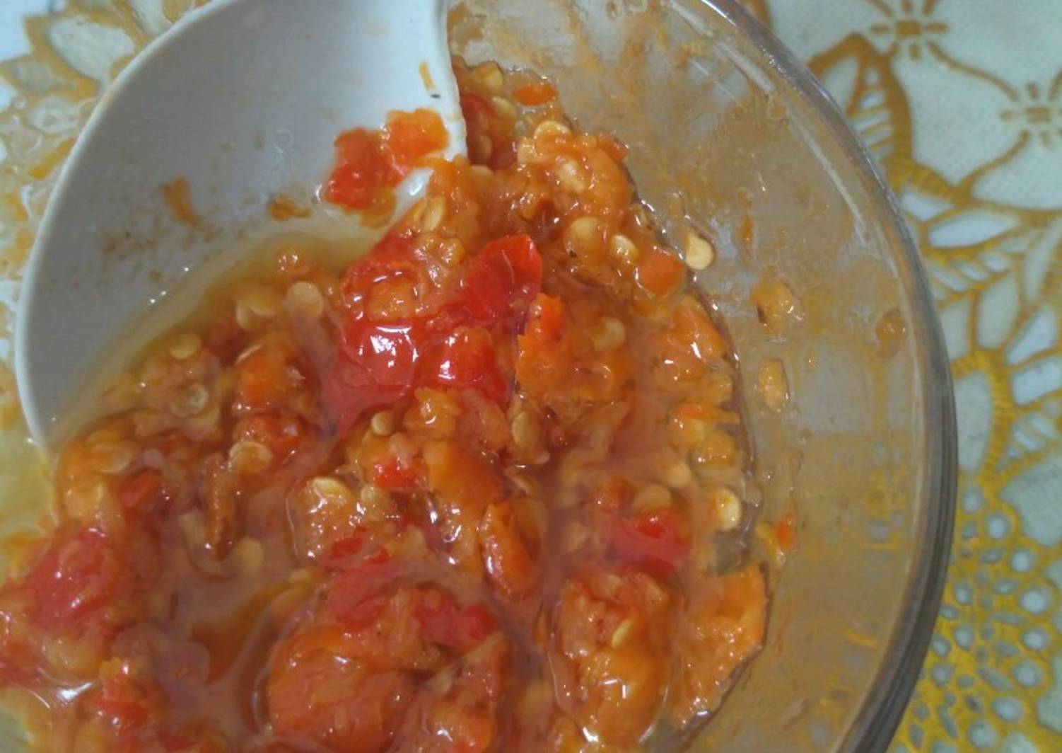 Resep Sambel ala geprek bensu oleh Erefen - Cookpad