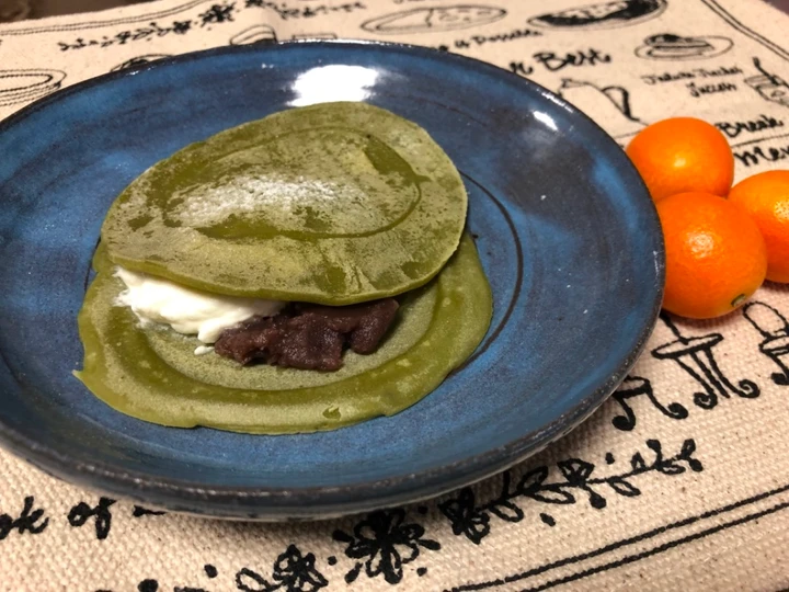 Recipe Japanese Matcha Pancake which Delicious