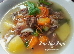 Foto resep Sop Iga Sapi Segar Sederhana