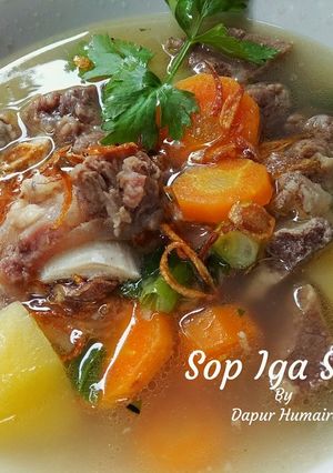 Foto resep Sop Iga Sapi Segar Sederhana