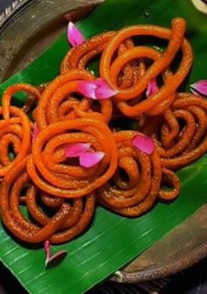 A picture of Instant Jalebi.