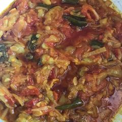 Ridge gourd (kali tori) #eattharainbow A picture of Ridge gourd (kali tori) #eattharainbow.