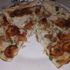 A picture of Plantain fritata.