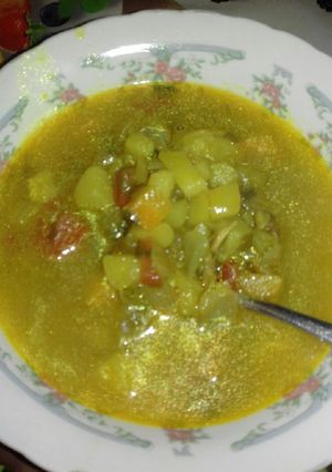 صورة لوصفة شوربة خضر