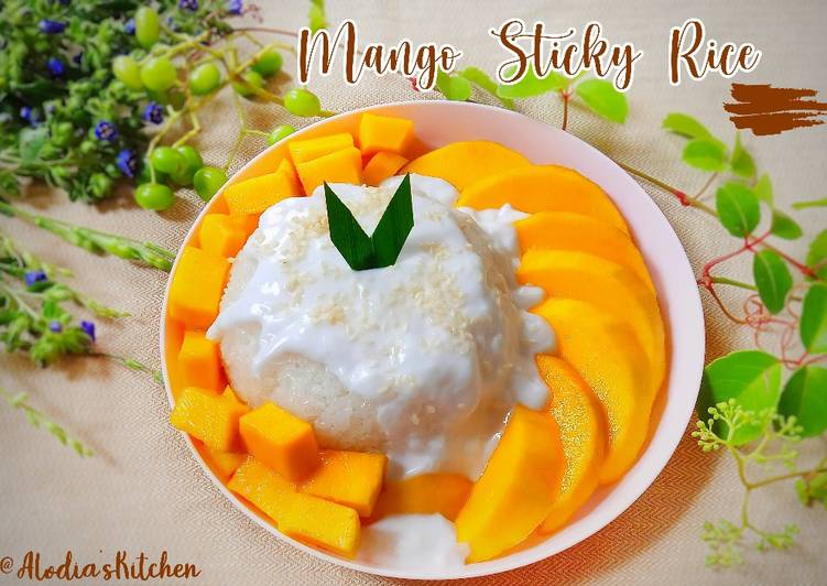 Resep Mango Sticky Rice, Sempurna