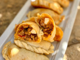 Empanadas argentinas de carne de cerdo
