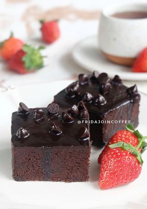 Foto resep Eggless Chocolate Cake