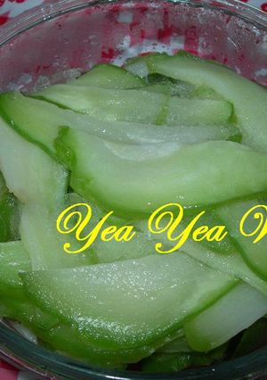 仿芒果青(佛手瓜) 的食譜成品照片