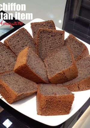 Foto resep Chiffon ketan hitam