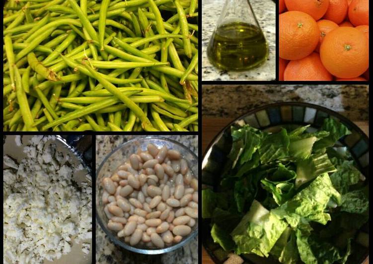 Mediterranean Salad with Green Beans and Feta