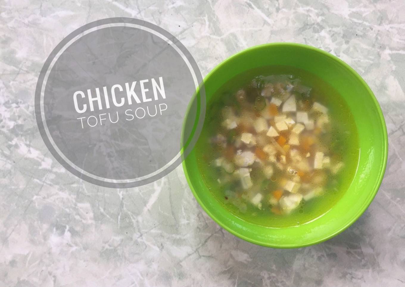 CHICKEN TOFU SOUP mpasi 10m+