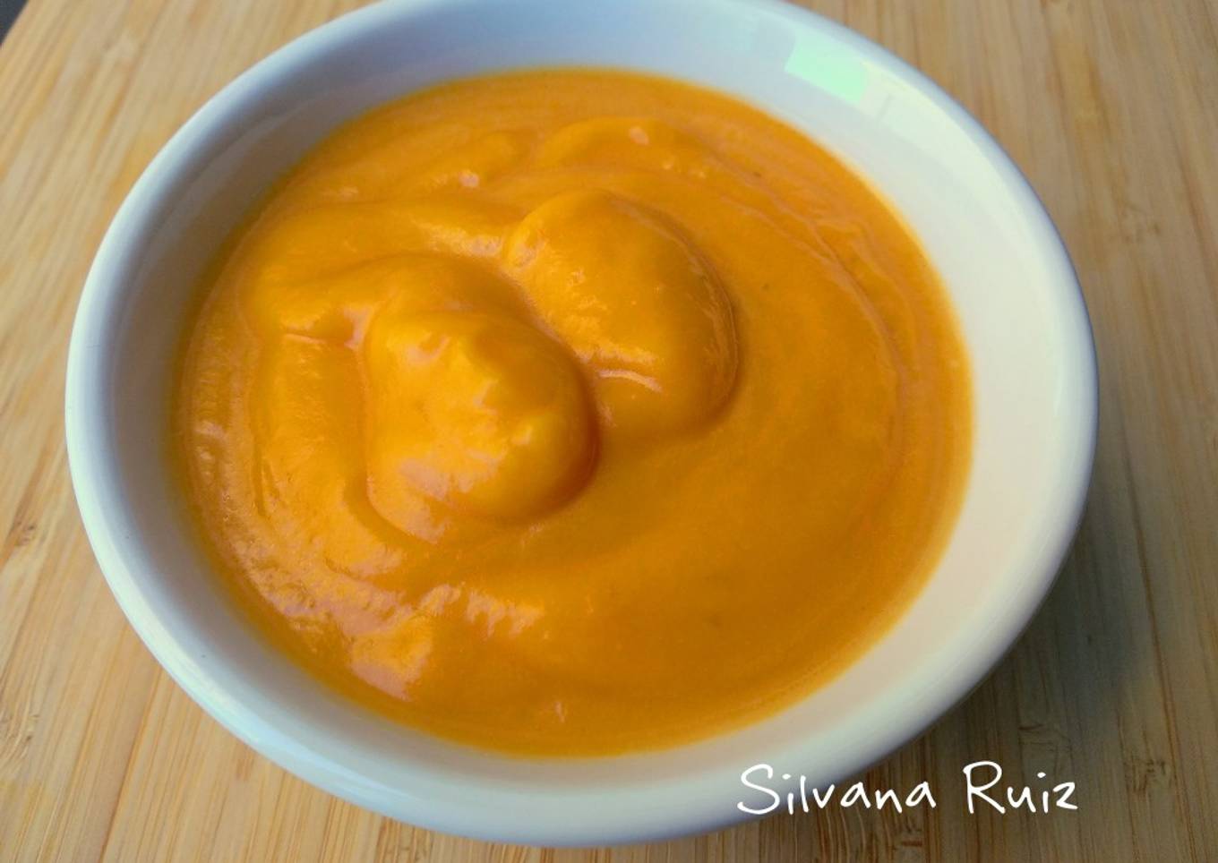 91.🎃Alioli de calabaza para el cocido. (También versión vegana)
