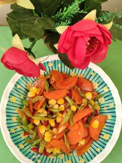 Foto resep Tumis buncis wortel jagung