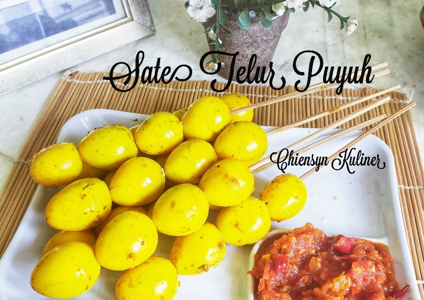 Sate Telur Puyuh